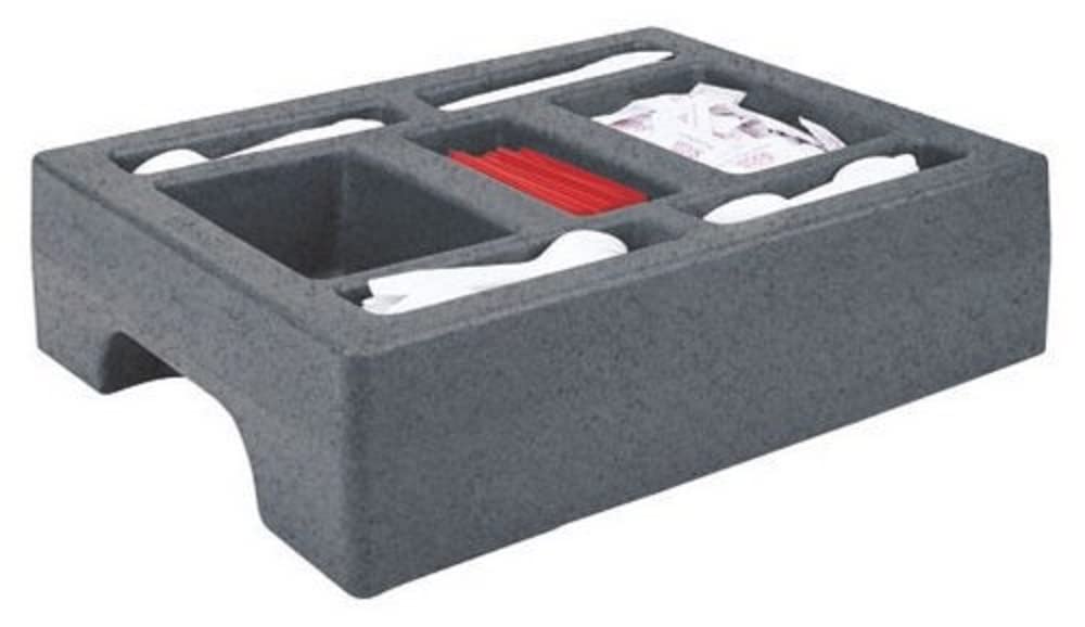 () Condiment Holder for Camtainer® by Cambro – Plastic, Black, Model LCDCH10110