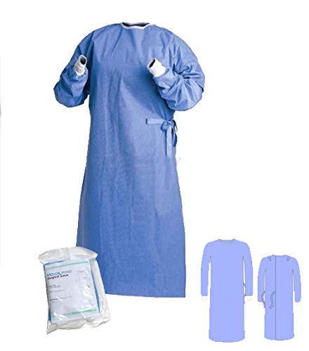 10 Camici TNT CHIRURGICO STERILE - SMMMS - OPERO