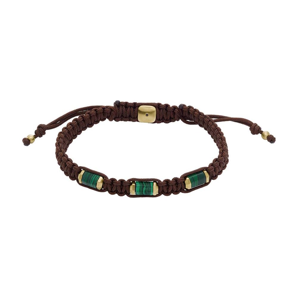 Fossil Roestvrij stalen herenarmband met schuifsluiting