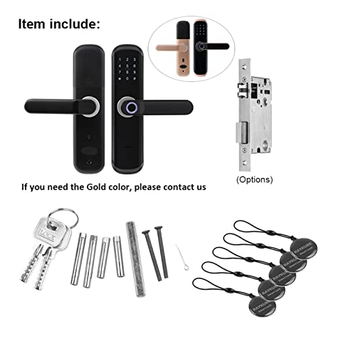 Serrure connectée TT Lock pour sécuriser une porte d'entrée par empreinte et code X3 - 8
