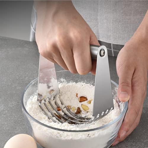 Kddom Stainless Steel Dough Blender Pastry Cutter Flour Mixer Kitchen Handheld Professional Dough Blender #TOP2