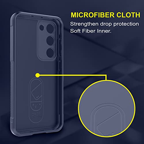 Image of Amazon Brand - Solimo Back Case Cover for Samsung Galaxy S23 Plus 5G | Compatible for Samsung Galaxy S23 Plus 5G Back Case Cover | Liquid Silicon Magic Case for Samsung Galaxy S23 Plus 5G | Sapphire