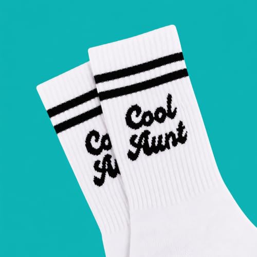 Crewzies Cool Aunt Socks for Women, Funny Aunt Gifts - image 4