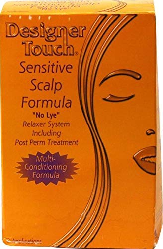 Designer Touch SENSITIVE SCALP FORMULA No Lye Relaxer kit - 2 Applications-Code:DET034 by Designer Touch