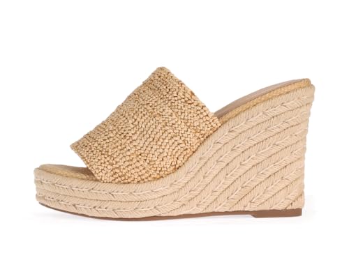 Image of VICKI.VICKI Women's Platform Sandals Wedge Ankle Strap Open Toe Sandals