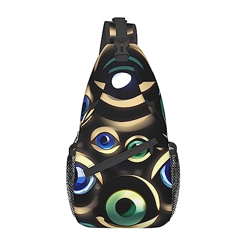 Sac à dos œil maléfique pour sorties urbaines et voyages en taille unique