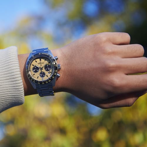 Image of Seiko Prospex SPEEDTIMER Men's Solar Chronograph Wristwatch