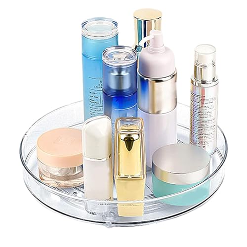 Estante giratorio para especias, organizador de acrílico giratorio para armario, organizador de armario , estante de almacenamiento, organizador giratorio de cosméticos/maquillaje para la