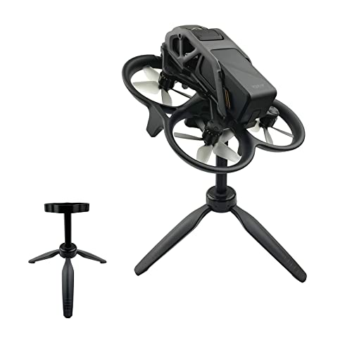 ZWLLKJGS Desktop Tripod Display Stand for DJI Avata FPV Flying Drone Tool-Less Installation Stable Display Mount DJI FPV Accessories (Black)