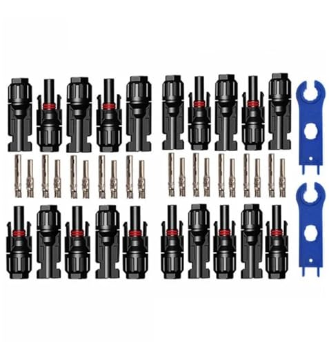 Connecteur PV 10 paires avec clés de serrage pour câbles solaires 2.5mm² 4mm² 6mm²