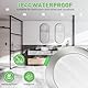 ALUSSO LED Einbaustrahler 230V Flach Spots 68mm, 3WT 4W 6W 8W 3CCT 3000K Warmweiß 4000K Neutralweiß 6500K Kaltweiß IP44 Einbauleuchten für Badezimmer Küche Wohnzimmer, 10er Set