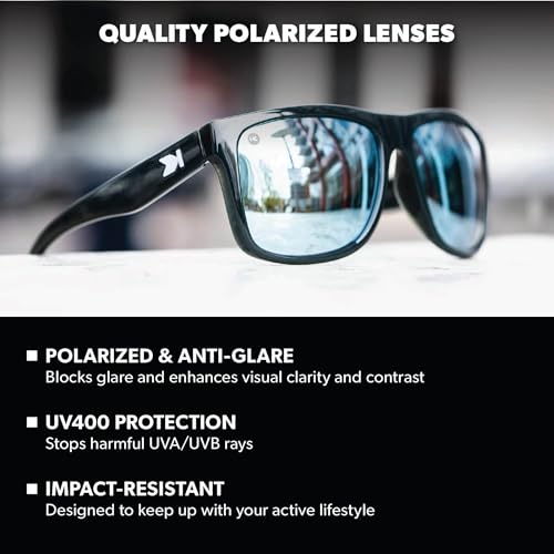 Image of Knockaround Large Polarized Sunglasses for Men & Women - UV400 Protection