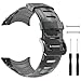 Suunto Core Strap, Rubber Replacement Watch band for Suunto Core SS014993000,Grey Camouflage
