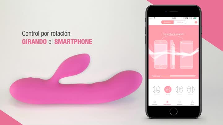 Joy ON Gale ON Vibrador Femenino con App Móvil y Modo Audio ...