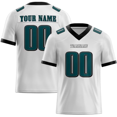 Custom Rugby Jersey Personalized Football Uniforms Stitched Printed Team Name Number Logo for Men Women Kids