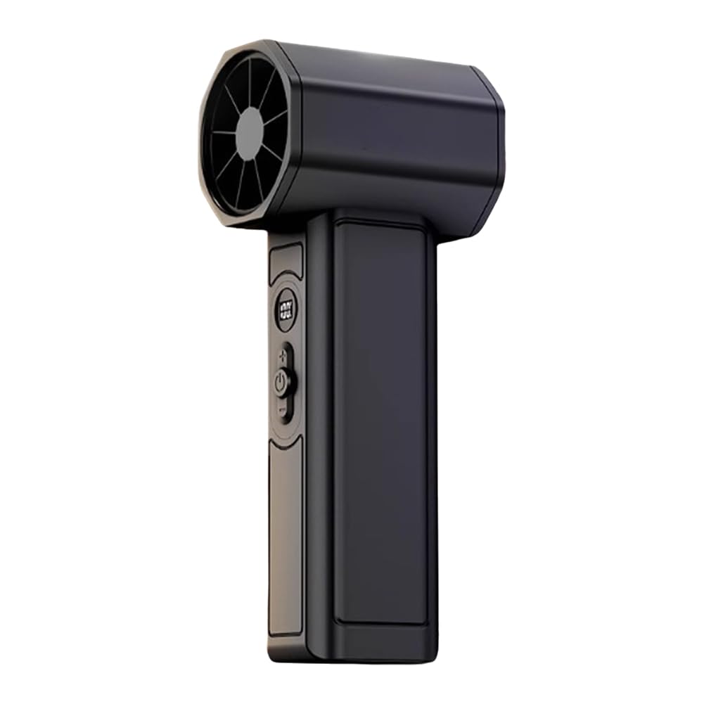 Hndhbfgrt Violent Blower Handheld Turbo Fan 64mm Brushless Powerful 1600G Thrust Highpowers Duct Fan Turbo Fan Car Air Blower Vacuum Kit