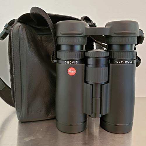 Cheapest Price! Leica 8-12x42 Duovid Binocular (Black)