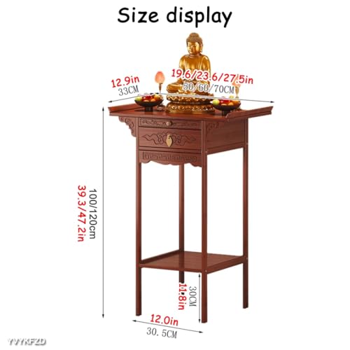 Mueble de altar chino para decoración zen de salones y zonas de relajación en el dormitorio 3