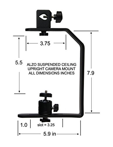 ALZO Drop Ceiling Upright Camera Mount
