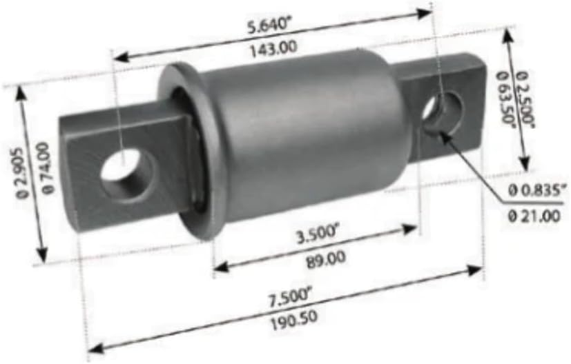 FORTPRO Spring Eye Bushing for Freightliner - (1616412001)