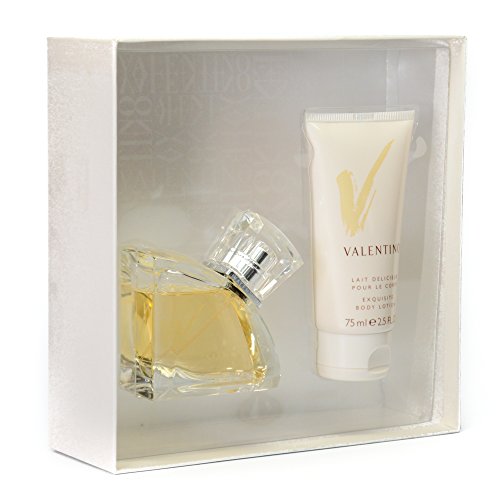 Valentino V By Valentino For Women. Gift Set ( Eau De Parfum Spray 1.6 Oz + Body Lotion 2.5 Oz) #TOP25