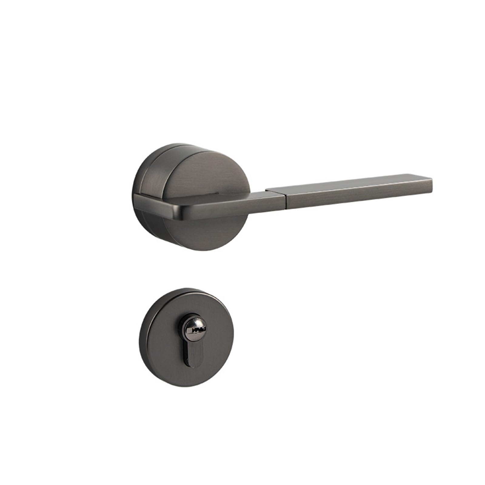 Aepqbgqj One Color Minimalist Zinc Alloy Door Lock Silent, Magnetic