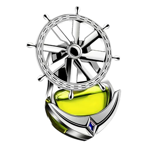 車の芳香剤ベントクリップ、車のベントプロペラ芳香剤 | 回転カーアクセサリーインテリア,Rudder Design 自動車用フレグランス、カーアロマセラピーアクセサリー、車内装飾アクセサリー