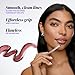 Wonderskin Precision Lip Definer Brush – Slim Angled Lip Brush for Flawless Lip Definition, Clean Application & Ombre Effects Makeup Brush