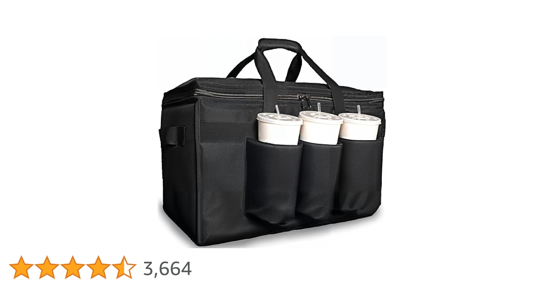 Amazon｜FRESHIE 断熱フードデリバリーバッグ カップホルダー