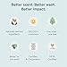 FREY In-Wash Laundry Scent Boosters - Fragrance Booster & Fabric Smell Deodorizer | Odor Eliminator for Fresh Scented Clothes (4 Fl Oz (Pack of 2), Cedar Grove)