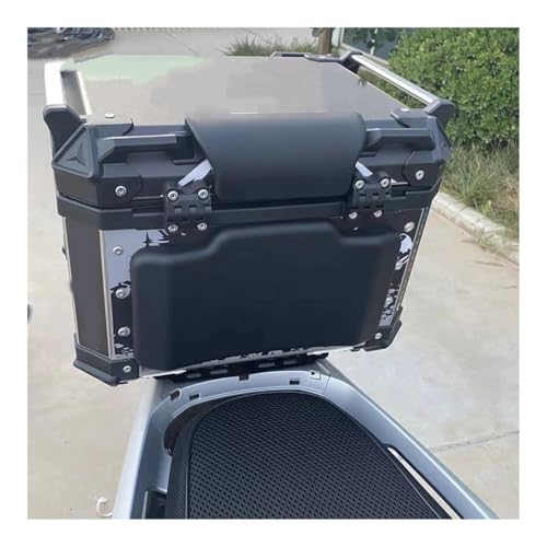 Coussinets de dossier passager moto universels à double rembourrage ergonomique - 3