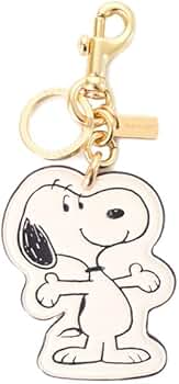 【新品】COACH × PEANUTS スヌーピー キーホルダー チャーム COACH X PEANUTS】スヌーピー バッグ チャーム｜コーチ