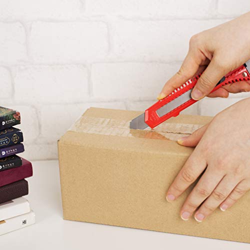 image for Box Cutters Utility Knife 12 Bulk Pack,18mm Wide Blade Box Cutter by C