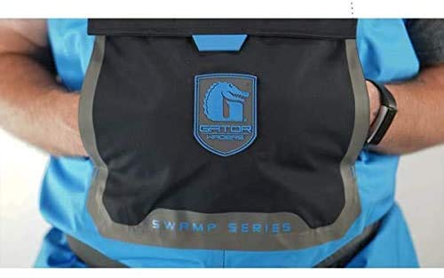 Gator Waders Mens Swamp Quilted Thermal Insulated Breathable Offroad Chest Waders With Boots – Waterproof To Keep You Dry And Warm For Off-Road Atv Riding And Mud Bogging, Blue, Stout 12 #TOP2