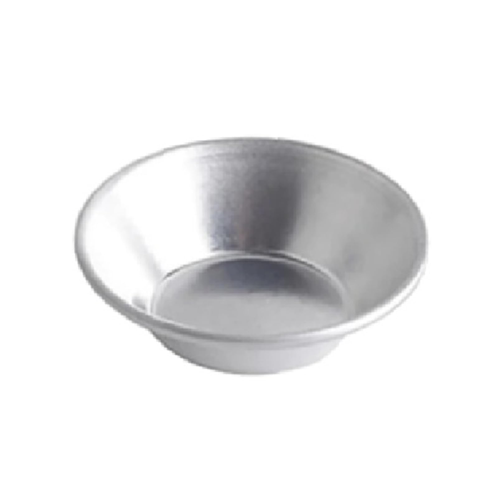 Genérico Bandejas for hornear reutilizables de aleación de aluminio, minivasos de repostería for tartas de huevo, magdalenas y postres hechos a mano, 5-25 uds.(25pcs)