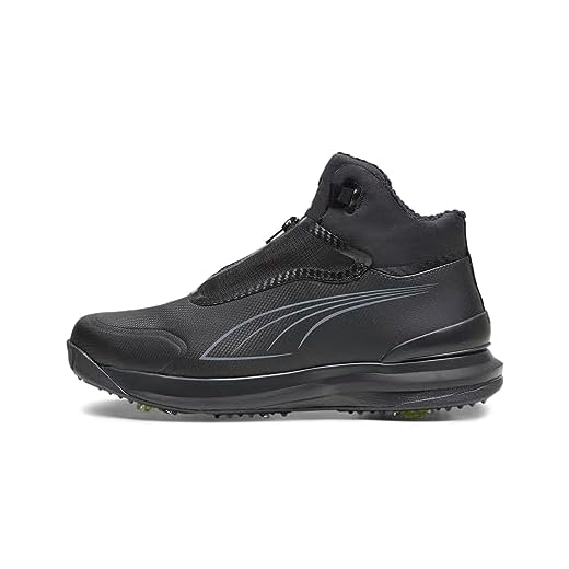 PUMA Mens Drylbl Boot Golf Shoe, Puma Black Cool Dark Gray, 8 UK