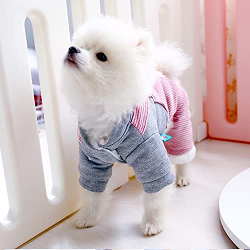 Ropa para perros pequeños Msuiiixcccc mono de invierno talla L 7