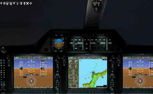 Embraer Phenom 100 le prestige de l'aviation civile sur PC