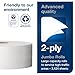 Tork Jumbo Toilet Paper Roll White T1, Advanced, 1-ply, 6 x 3,424 sheets, 11010402