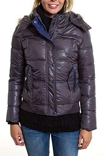 Doudoune Femme Kaporal Jingo Acier pour un style urbain quotidien