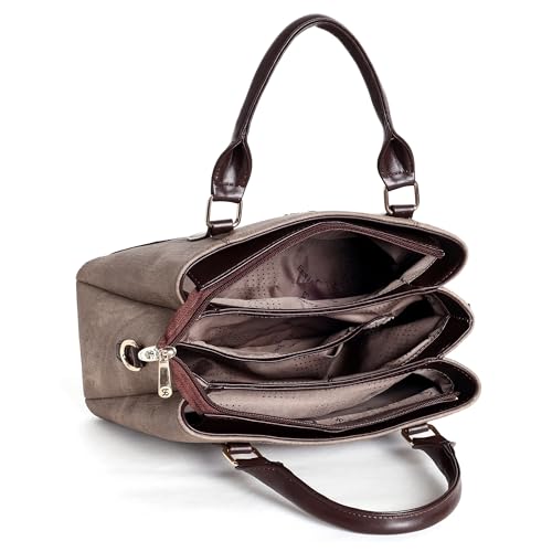 Image of EXOTIC Three section Denim Design, Multipurpose handbag with Shoulder Strap