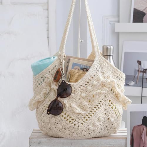 Sac plage tissé ajouré pour transporter facilement vos accessoires - 6