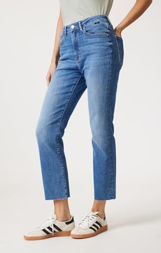 Mavi Women's New York High Rise Straight Leg Jeans2