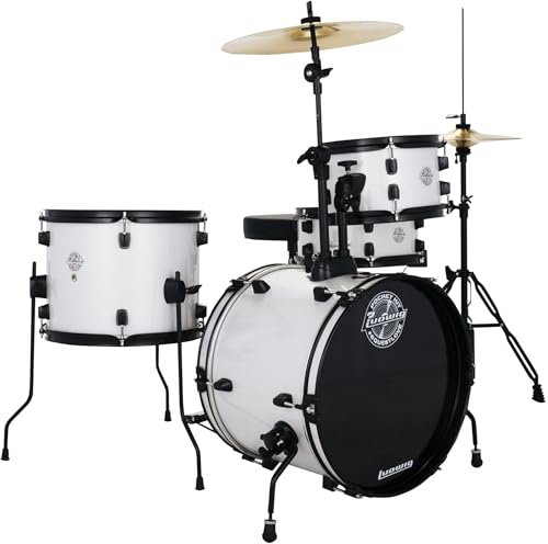 Ludwig Questlove Pocket Kit 4-piece Drum Set - Sugar Sparkle