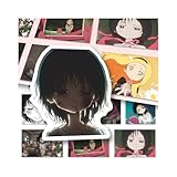 タコピー 久世しずか 雲母坂まりな アニメ 萌グッズ シール 98枚 PVC 防水 可愛い おしゃれ 防水 人気 アニメ 漫画ステッカー手帳 シールDIY 車 バイク ヘルメット スノーボード パソコン スマホ ステッカー (49*2枚) 非公式 [並行輸入品]