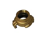 NRV-Outdoorbedarf Schnellkupplung aus Messing mit Innengewinde, 3/4" bzw. 19mm