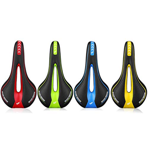 ABOOFAN Conforto Do Assento de Bicicleta Respirável Projeto À Prova de Choque Da Bicicleta Sela Da B