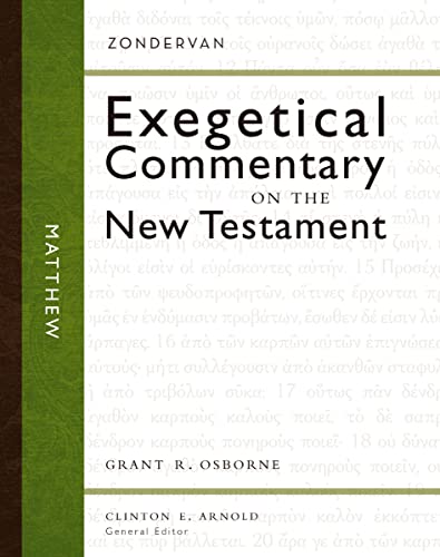 Matthew (Zondervan Exegetical Commentary on The New Testament Book 1)