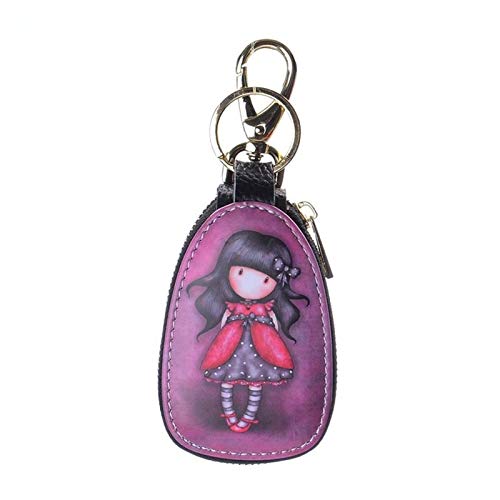 Preisvergleich Produktbild Jfsmgs Schlüsseltasche Mode Gemalter Entwurf Frauen-Mädchen-Schlüssel-Beutel-Kle... Schlüssel-Mappen Haushälter Auto-Schlüssel-Halter-Kasten PU-Leder Schlüsselbund Pouch (Color : 7)