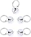 QIXIAOCYB 10pcs Cute Cat and Dog Bells Hanging Pet Christmas Jingling Bell Pet Collar Pendants Cat Adorable Decoration
